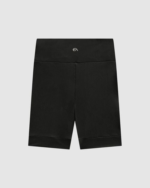 Shorts Justo Feminino Em Malha Poliamida Stretch - ENFIM