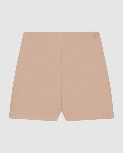 Shorts Feminino Amplo Em Malha Interlock - ENFIM