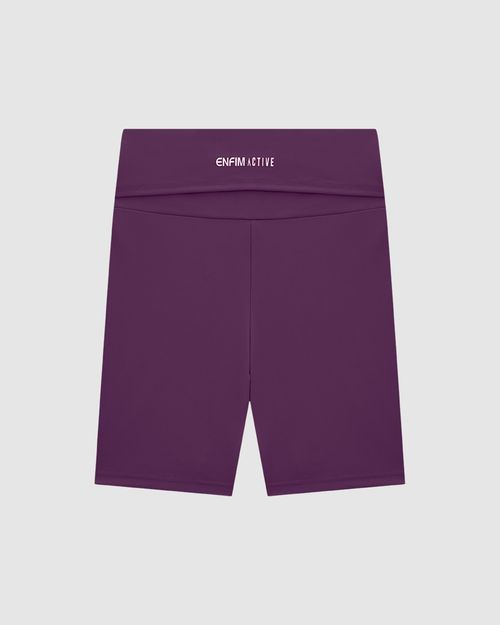 Shorts Justo Feminino Bolso Costas Em Malha Dry - ENFIM