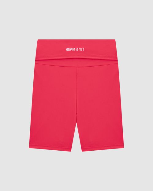 Shorts Justo Feminino Bolso Costas Em Malha Dry - ENFIM