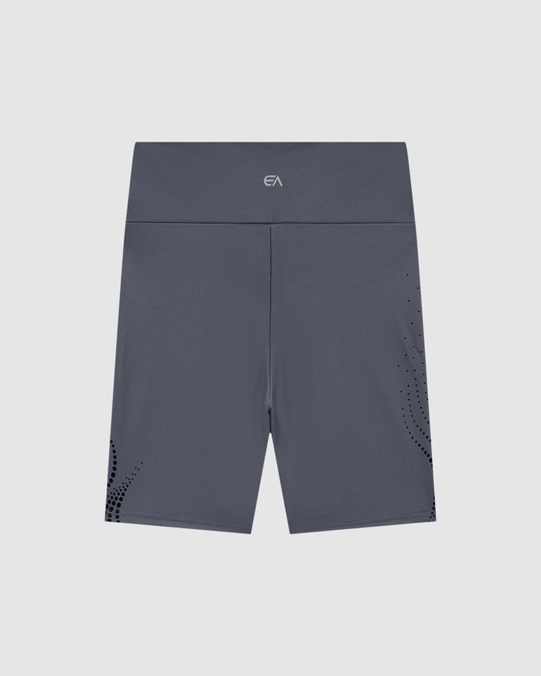 Shorts Feminino Estampa Lateral Em Malha Dry E Proteção UV50+ - ENFIM