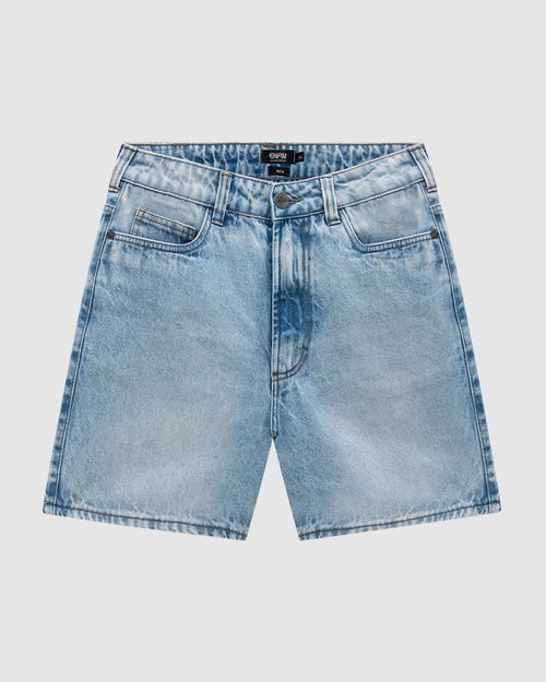 Shorts Reto Masculino Cintura Média Em Jeans 100% Algodão - ENFIM