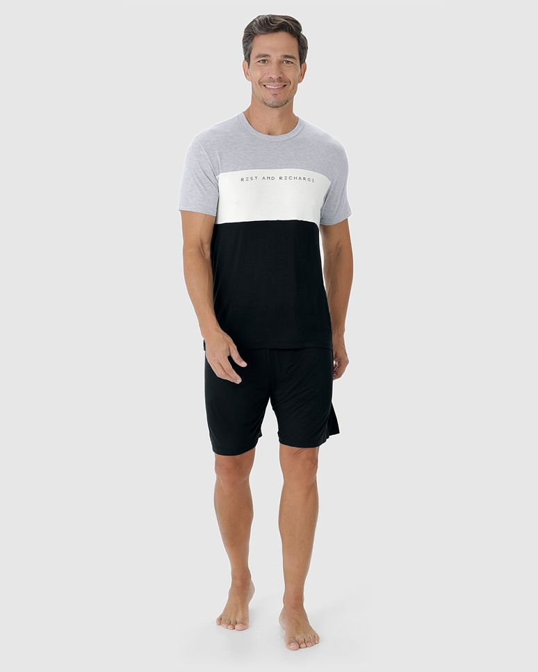 Pijama Masculino Rest And Recharge Em Viscose Stretch