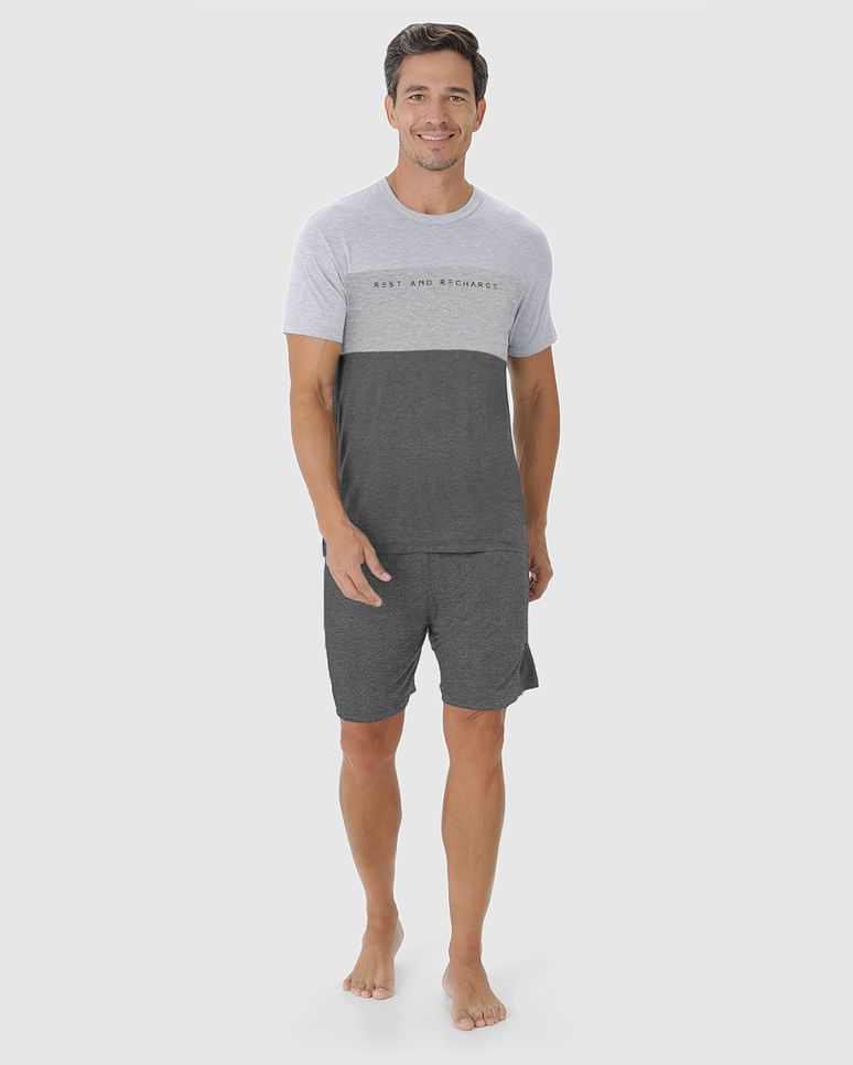 Pijama Masculino Rest And Recharge Em Viscose Stretch