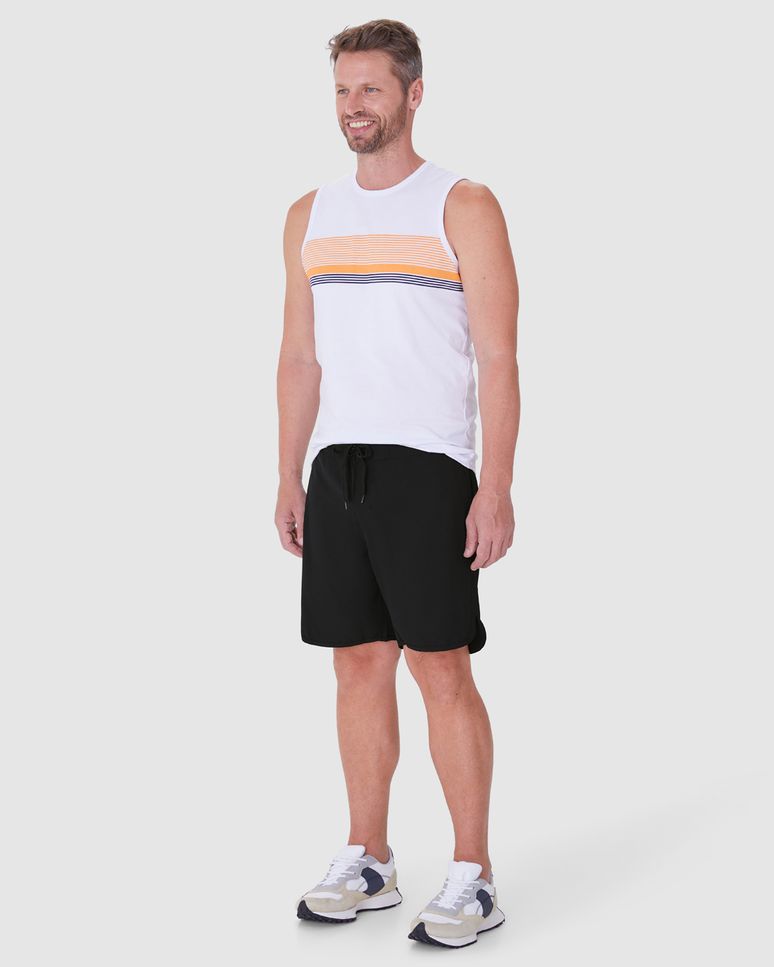 Bermuda Masculina Comfort Em Microfibra Com Elastano