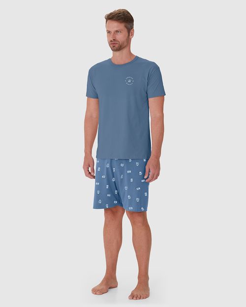 Pijama Masculino Stories And Moments Em Algodão