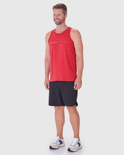 Regata Masculina Positive Mindset Em Algodão