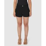Shorts-Alfaiataria-Feminino-Em-Sarja-Com-Elastano