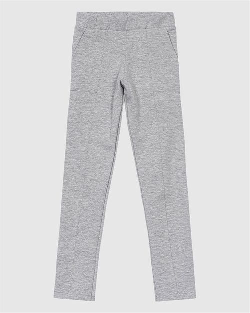 Calça Legging Em Moletom Stretch Menina Carinhoso