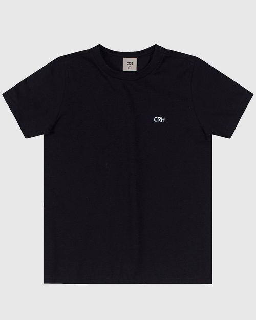 Camiseta Menino Com Bordado Em Algodão Carinhoso