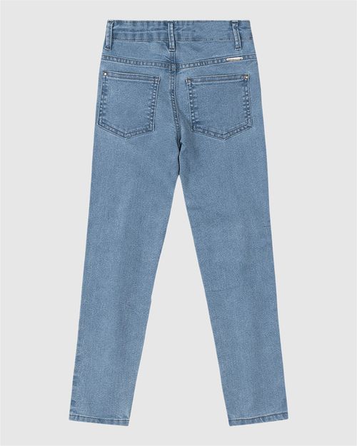 Calça Menino Skinny Em Jeans Elastano Carinhoso