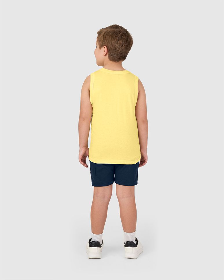 Conjunto Infantil Menino Take It Easy Em Algodão Malwee Kids