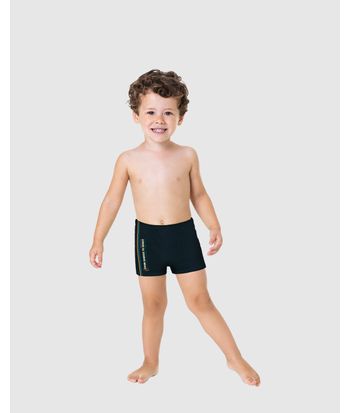 Sunga Boxer Infantil Menino Em Malha UV50+ Malwee Kids