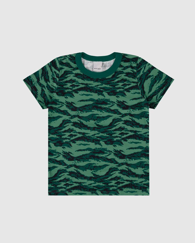Camiseta Infantil Menino Estampada Em Algodão Malwee Kids