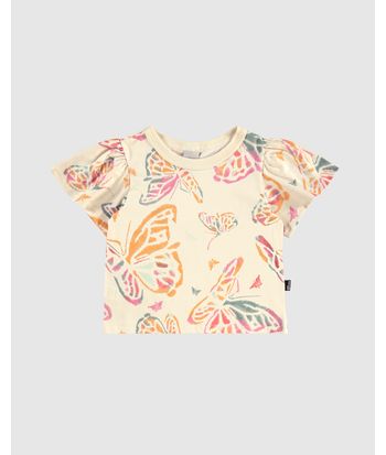 Blusa Infantil Menina Ampla Estampada Em Algodão Malwee Kids