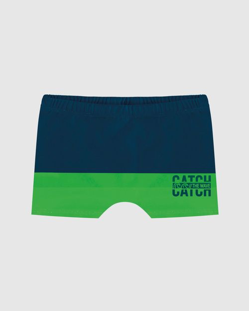 Sunga Boxer Infantil Menino Em Malha UV50+ Malwee Kids