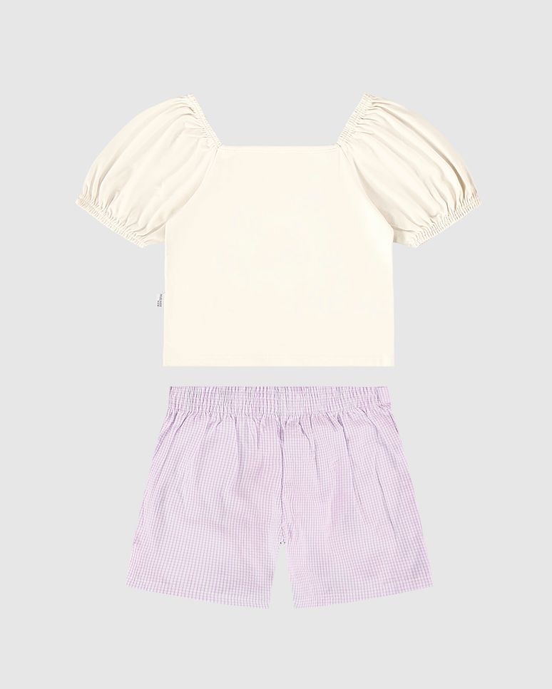 Conjunto Infantil Menina Love Is A Beautiful Thing Malwee Kids