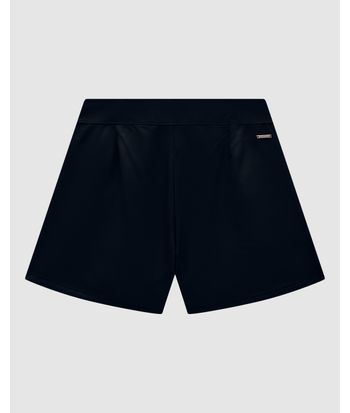 Shorts Feminino Alfaiataria Bolso Faca Em Crepe - ENFIM