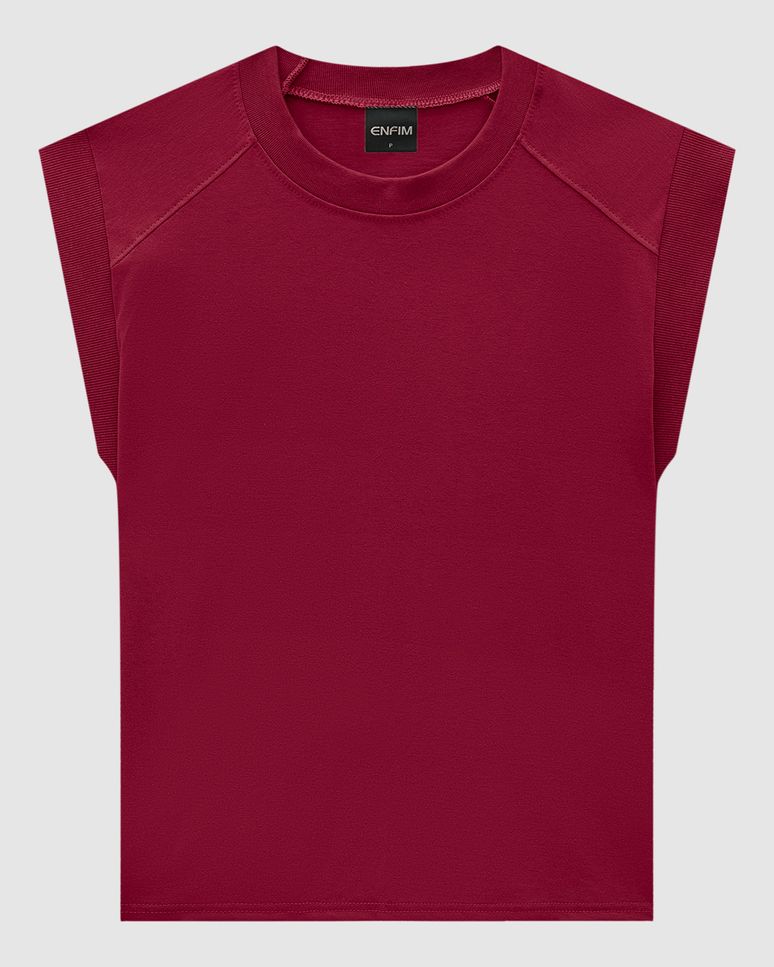 T-Shirt Feminina Muscle Tee Em Algodão - ENFIM