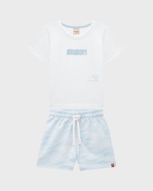 Conjunto Menino Camiseta Legacy For The Future Em Algodão - Carinhoso