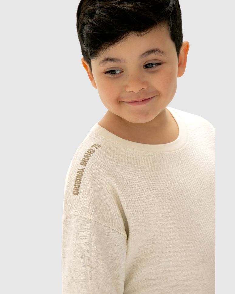 Conjunto Menino Camiseta E Bermuda Em Malha Texturizada - Carinhoso