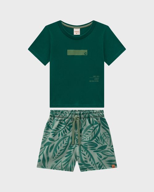 Conjunto Menino Camiseta Legacy For The Future Em Algodão - Carinhoso