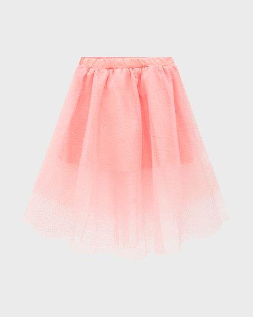 Saia Menina Midi Camadas Em Tule - Carinhoso
