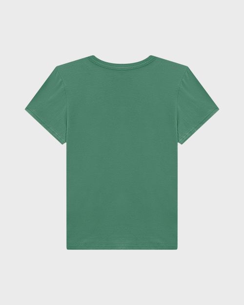 Camiseta Menino Estampa Frontal Bordada Em Algodão - Carinhoso