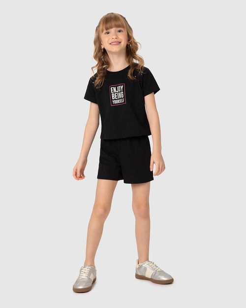 Conjunto Infantil Menina Enjoy Being Yourself Malwee Kids