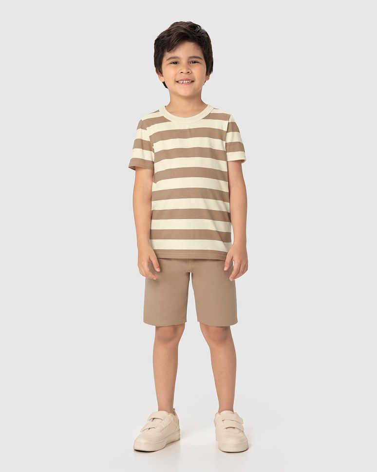Camiseta Infantil Menino Estampada Em Algodão Malwee Kids
