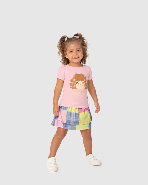 Conjunto Infantil Menina Doçura E Fofura Malwee Kids