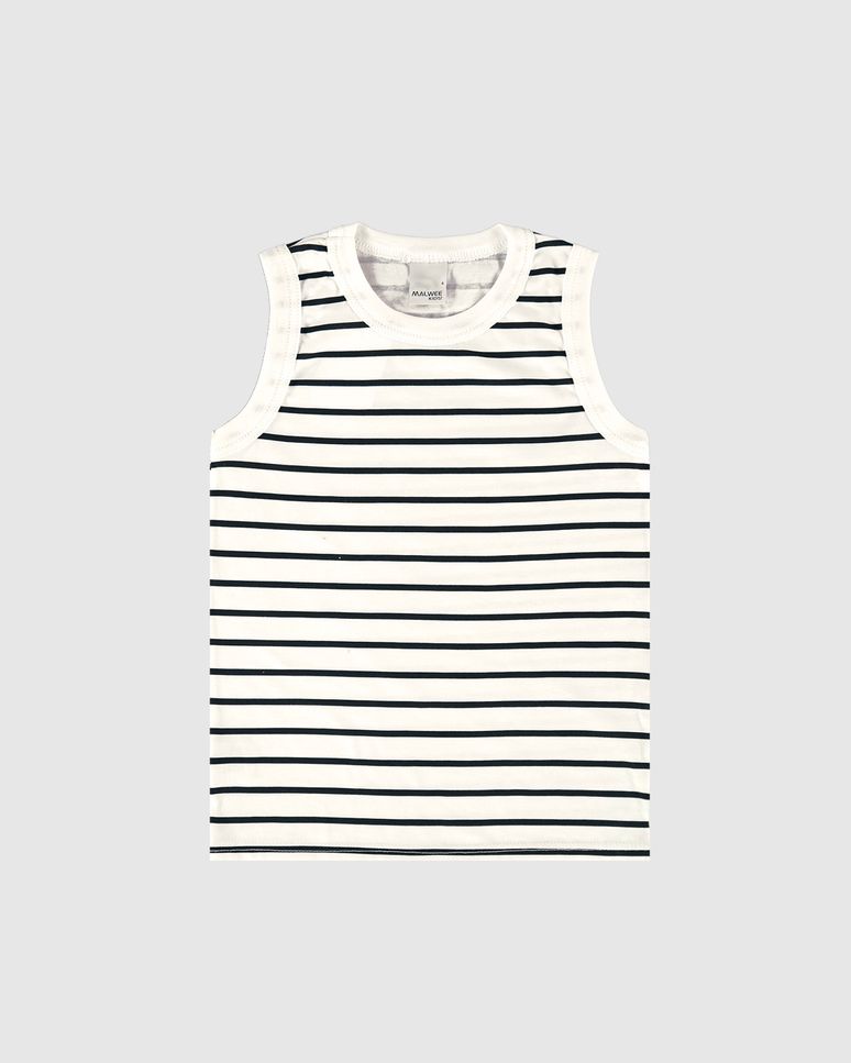Regata Infantil Menino Estampada Em Algodão Malwee Kids