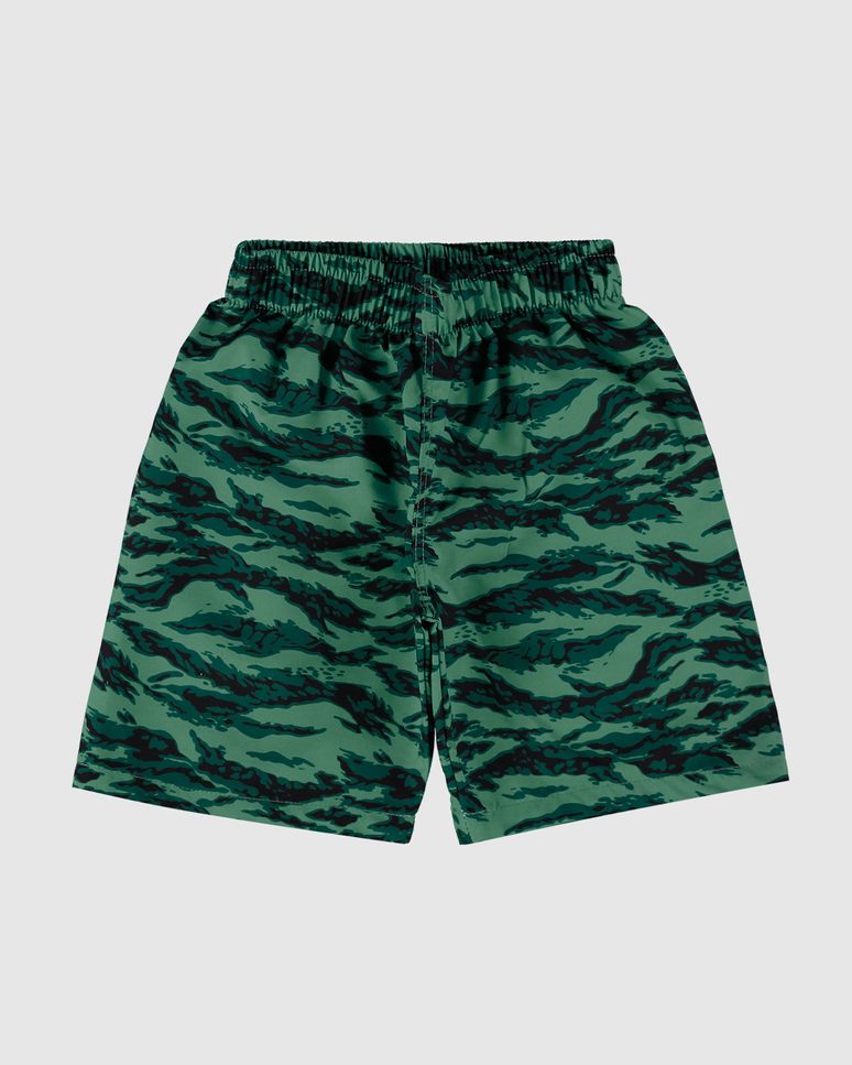 Bermuda Infantil Menino Estampada Em Microfibra Malwee Kids