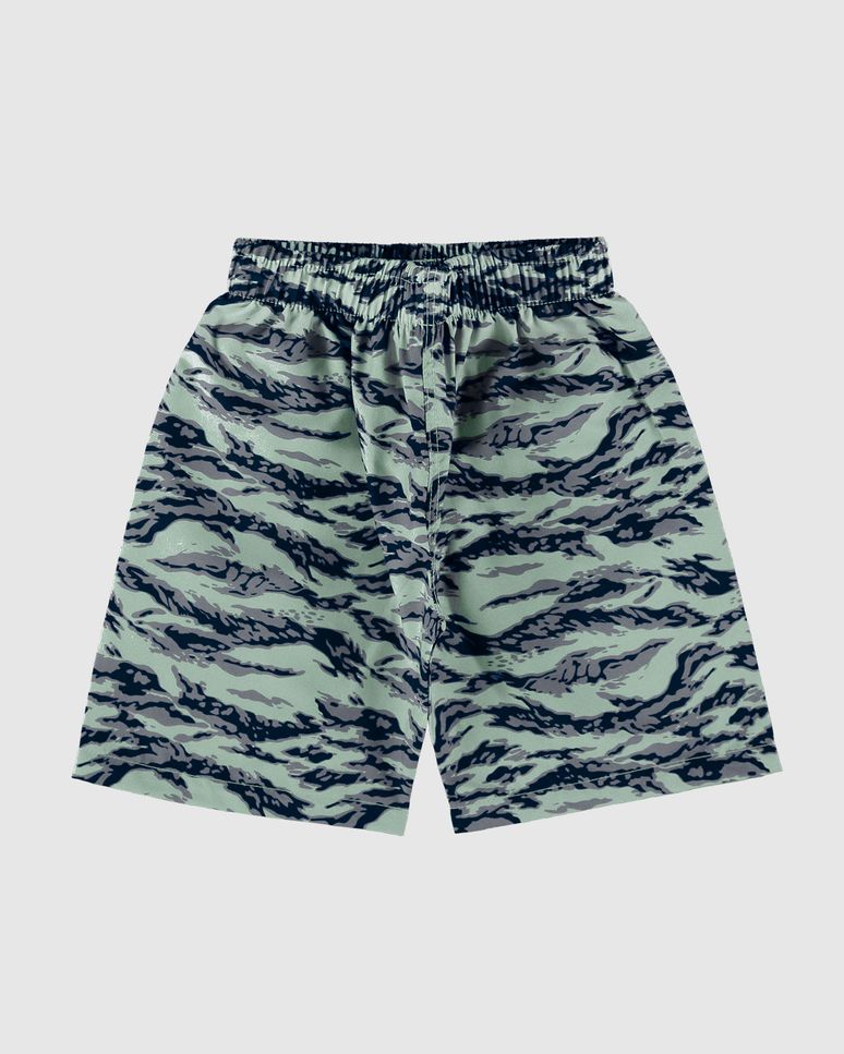 Bermuda Infantil Menino Estampada Em Microfibra Malwee Kids