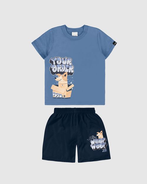 Conjunto Infantil Menino Your Order Has Arrived Malwee Kids