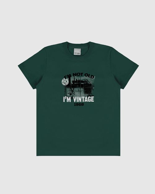 Camiseta Infantil Menino I'm Vintage Em Algodão Malweee Kids