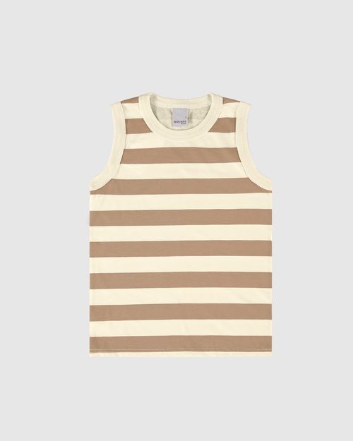 Regata Infantil Menino Estampada Em Algodão Malwee Kids
