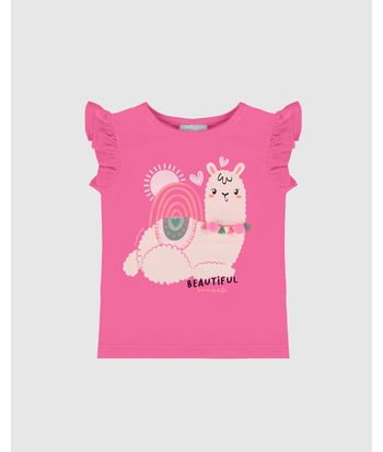 Blusa Infantil Menina Beautiful Sunset Em Algodão Malwee Kids
