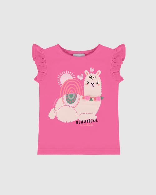 Blusa Infantil Menina Beautiful Sunset Em Algodão Malwee Kids