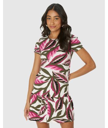 Vestido Feminino Marias Estampado Em Viscose Stretch