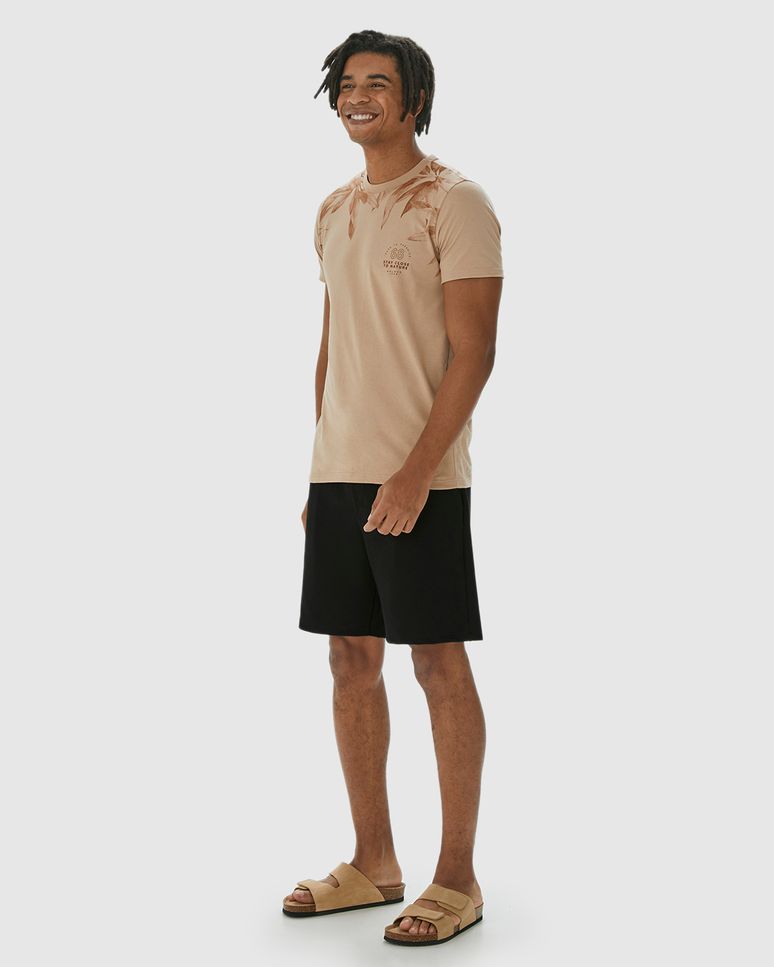 Bermuda Masculina Reta Em Moletom Piquet