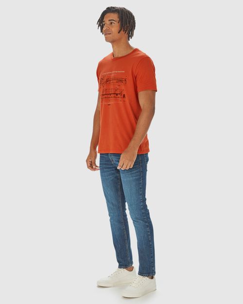 Camiseta Masculina Rotary Machine Em Algodão