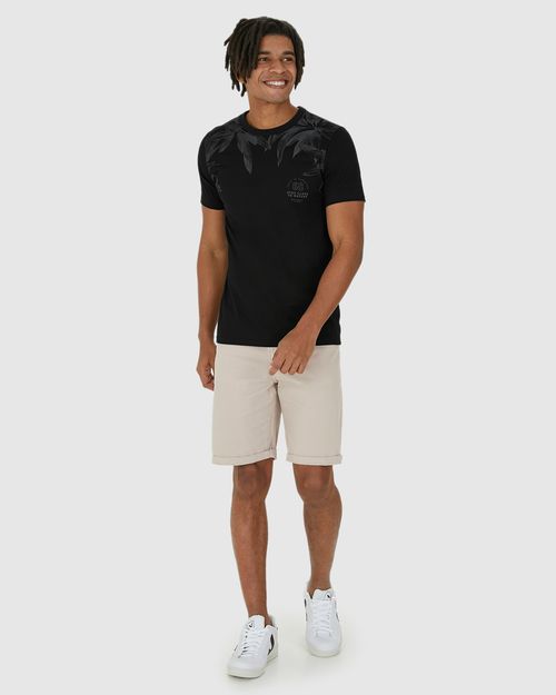 Camiseta Masculina Slim Stay Close To Nature Em Algodão