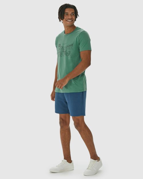 Camiseta Masculina Be In The Middle Of Nature Em Algodão