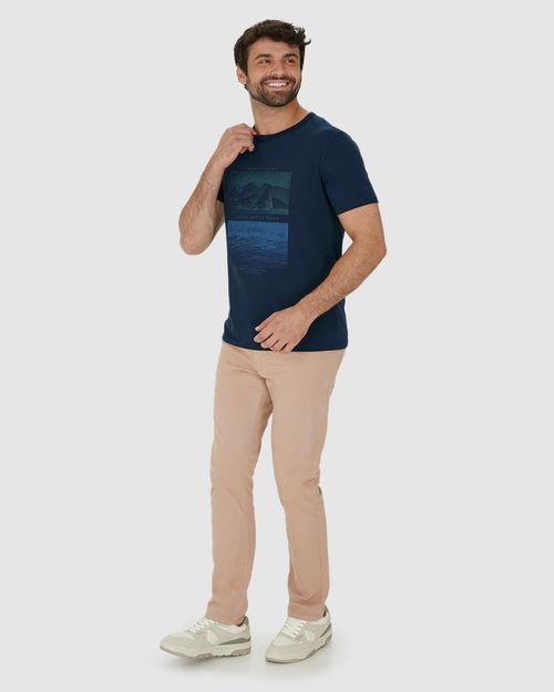 Camiseta Masculina Out Of Office Mode Em Algodão
