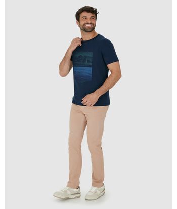 Camiseta Masculina Out Of Office Mode Em Algodão