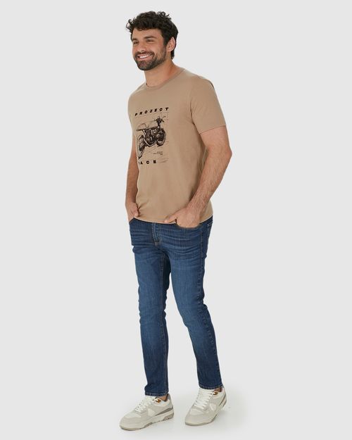 Camiseta Masculina Project Race Em Algodão