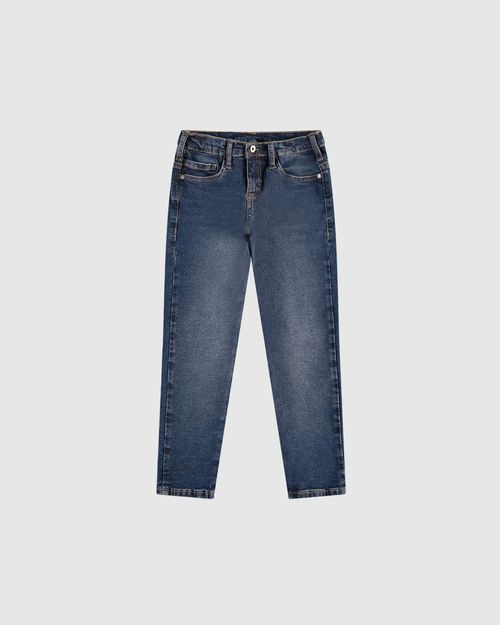 Calça Menino Skinny Em Jeans Super Elastano - Carinhoso