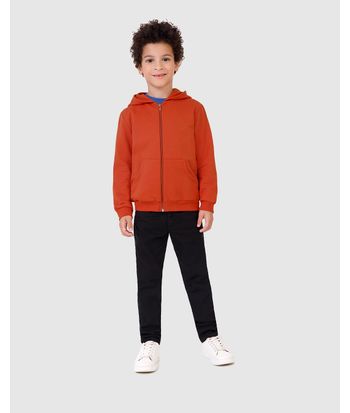 Calça Infantil Menino Skinny Cintura Média Sarja Com Elastano Malwee Kids