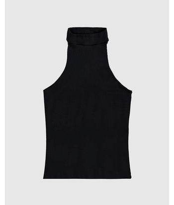 Blusa Infantil Menina Sem Alças Com Gola Em Ribana Malwee Kids